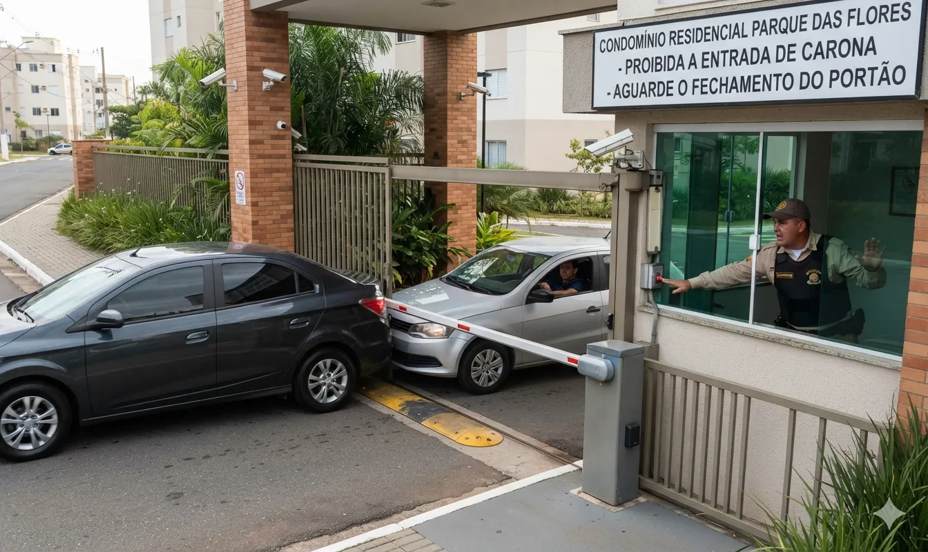 Efeito carona no condomínio: gentileza ou negligência? O risco jurídico que o síndico precisa conhecer Efeito carona no condomínio: gentileza ou negligência? O risco jurídico que o síndico precisa conhecer